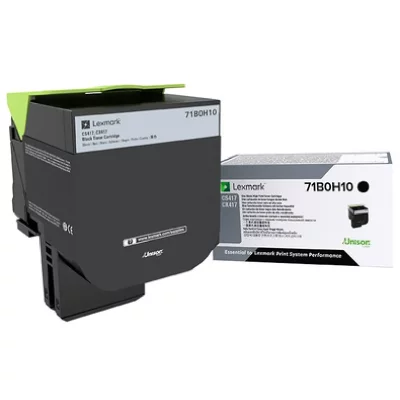 LEXMARK   high yield black toner cartridge noir
