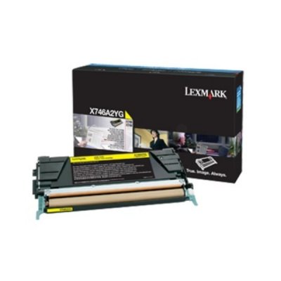 LEXMARK   X746A3 Y Original Yellow 1 pi&egrave;ce(s)