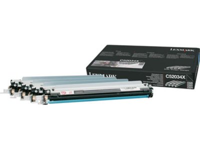 LEXMARK  tambour pack de 4 noir et couleurs c53034x C53034X
