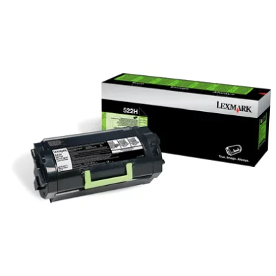 LEXMARK  Toner, 522HE N, 52D2H0E, noir