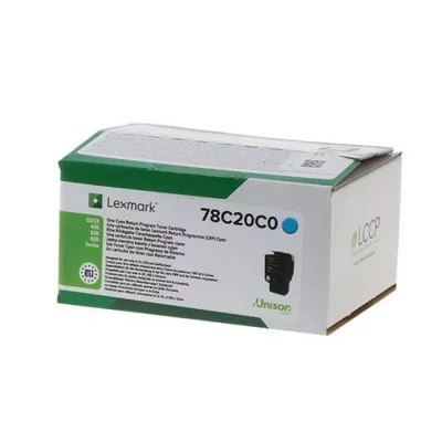 LEXMARK  Toner Cyan Original 78C20C0