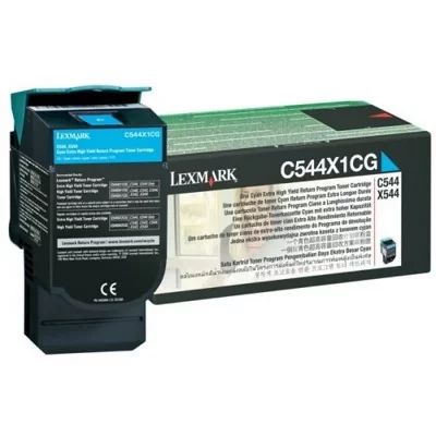 LEXMARK  Toner cyan Original C544X1CG