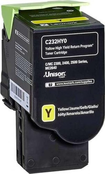 LEXMARK  Toner Jaune Original C232HY0