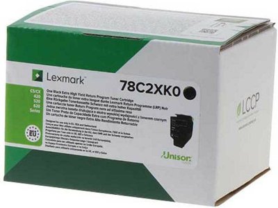 LEXMARK  Toner Noir(e) Original 78C2XK0