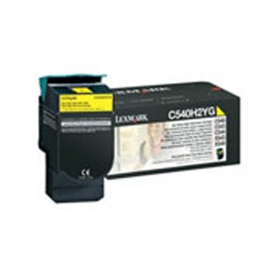 LEXMARK  Toner Original C650, C540H2YG J longue dur&eacute;e (pack de 1), Jaune