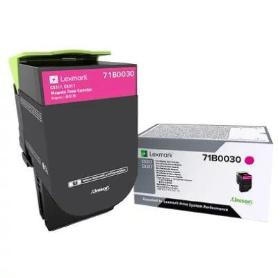 LEXMARK  X317 - Magenta - original - cartouche de toner LCCP, LRP - pour  CS317dn, CX317dn 