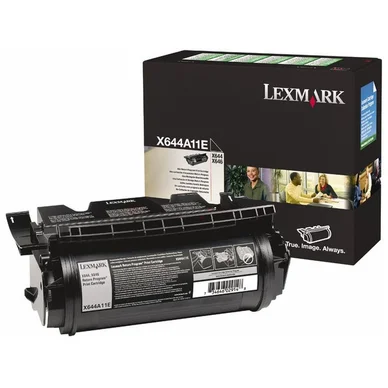 LEXMARK  X644A11E Cartouche de toner 1 pi&egrave;ce(s) Original Noir