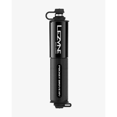 LEZYNE  Pocket Drive HV - Pompe &agrave; Main Ultra compacte Gloss Black