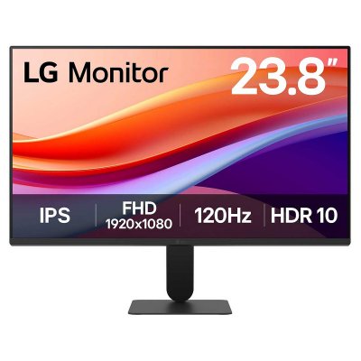 LG  23,8'' (60,4cm) Moniteur IPS format 16:9 R&eacute;solution FHD 1920x1080 - 24U411A-B