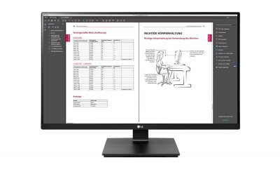 LG  27BN65QP-B 27"" LCD Quad HD 5 ms Noir