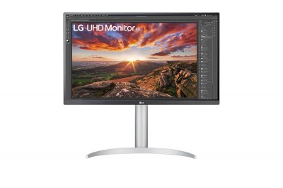 LG  27UP850N-W 27"" LED 4K Ultra HD 5 ms Argent, Noir