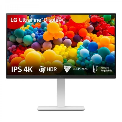 LG  27US550-W 27"" LCD 4K Ultra HD 5 ms Noir, Blanc