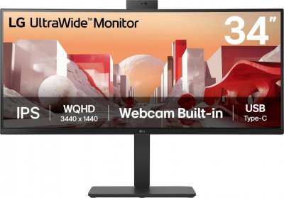 LG  34BA85QE-B &eacute;cran plat de PC 86,4 cm (34"") 3440 x 34BA85QE-B.AEU