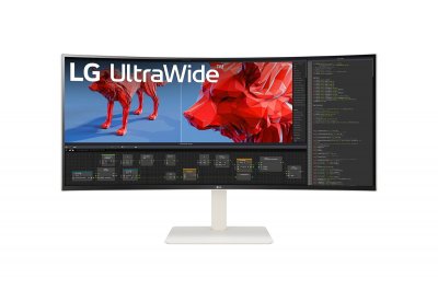 LG  38BR85QC-W 38"" LCD UltraWide Quad HD+ 1 ms Blanc