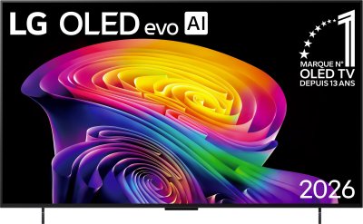 LG  42 pouces (106 cm)  OLED evo AI C6 4K Smart TV 2026 - OLED42C64LA