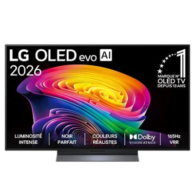 LG  48 pouces (121 cm)  OLED evo AI C6 4K Smart TV 2026 - OLED48C66LB