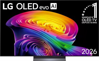 LG  65 pouces (164 cm)  OLED evo AI C6 4K Smart TV 2026 - OLED65C64LA