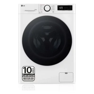 LG  F2DR5S09A1W machine &agrave; laver avec s&egrave;che linge Pose libre Charge avant Blanc E
