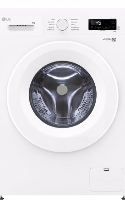 LG  - lave-linge hublot 8kg 1400 toursmin blanc f84b13whs - F84B13WHS