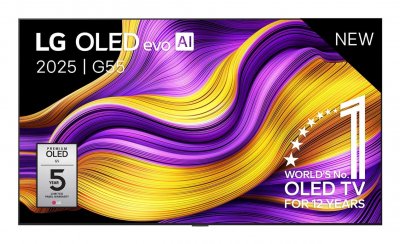 LG  Oled Evo Ai Oled65g55lw 165,1 Cm (65"") 4k Ultra Hd Smart Tv Wifi Argent