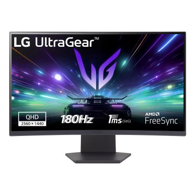 LG  UltraGear 27GS60QN Monitor Gaming 27 Quad HD Curvo 180Hz 1ms HDR10 FreeSync