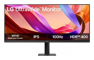 LG  UltraWide - ecran LED - 34 - IPS - 1 ms - HDMI, DisplayPort - noir