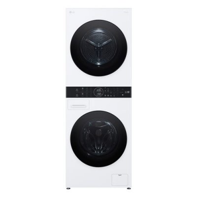 LG  WashTower Lave-linge 12kg S&egrave;che-linge 10kg - F214WT8WH