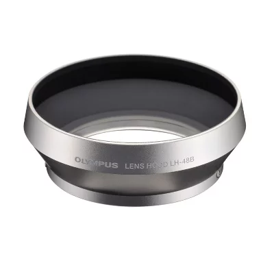 Lh-48b silver paresoleil pour 17 mm f/1.8