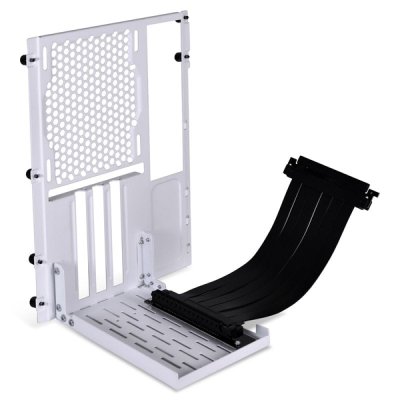 NIS Lian li compatible o11d-1w-4 mini riser card + pci-slot-blende - pcie
