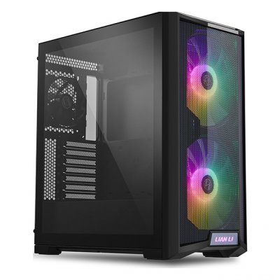 LIAN LI  LANCOOL 215 Midi-Tower - ARGB, Tempered Glass, schwarz