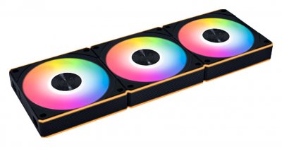 LIAN LI  Uni Fan CL Wireless 120 Reverse Blade (noir) - Pack de 3