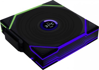 LIAN LI UNI FAN TL Sans fil LCD ARGB PWM - Neuf