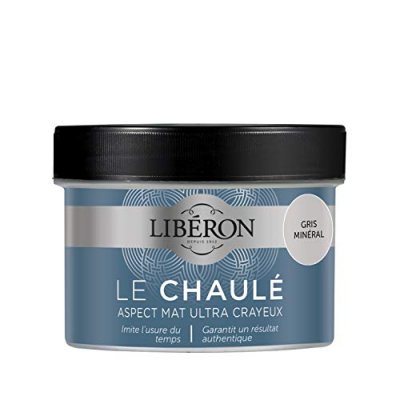 LIBéRON LIBERON Peinture d&eacute;corative, Le chaul&eacute;, Gris min&eacute;ral, 250 ML