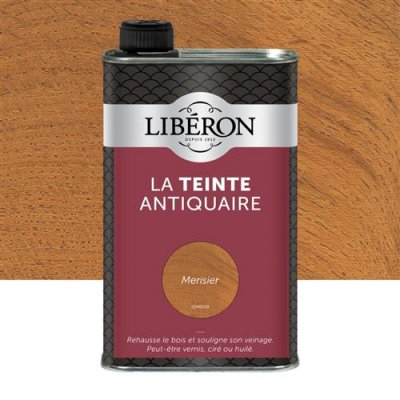 LIBERON  Teinte antiquaire pour meubles et objets, Merisier, 0,5L