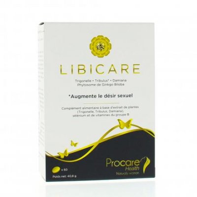 PROCAREHEALTH LIBICARE Compl&eacute;ment alimentaire pour la libido f&eacute;minine comprim&eacute;s x 60