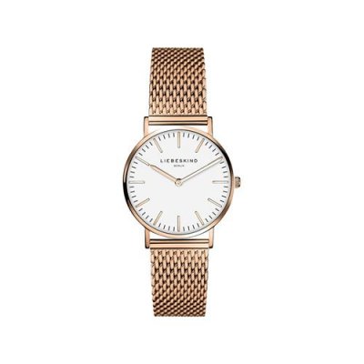  Liebeskind Femme Quartz Montre avec Bracelet en Acier Inoxydable LT-0081-MQ