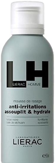 LIERAC  HOMME Mousse de rasage anti-irritations 150ml