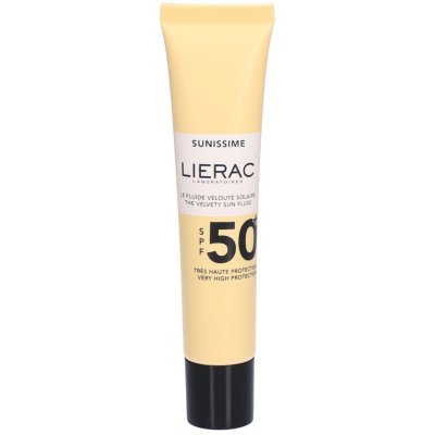 LIERAC  - Le fluide velout&eacute; solaire SPF50+ Soin visage 40 ml