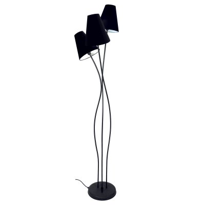 TOSEL LILLE - Lampadaire arbre m&eacute;tal noir