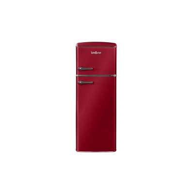 LINARIE  R&eacute;frig&eacute;rateur cong&eacute;lateur retro Arzy LJDD206BORDEAUX 206 Litres Bordeaux