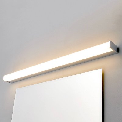 LINDBY  Applique miroir bain LED Philippa angulaire 88&nbsp;cm