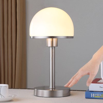 LINDBY  - Lampe &agrave; poser 'Jolie' en m&eacute;tal pour chambre &agrave; coucher