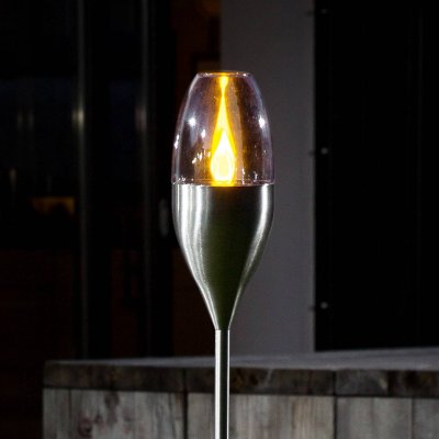 LINDBY  Lampe de jardin solaire pleine d'ambiance Jari