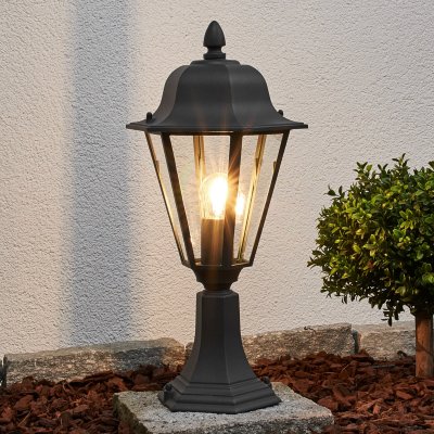 LINDBY , luminaire pour socle Edana, 52 cm, anthracite, E27, IP44