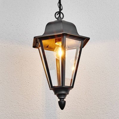 LINDBY , suspension d'ext&eacute;rieur Edana, 40 cm, anthracite, E27, IP44