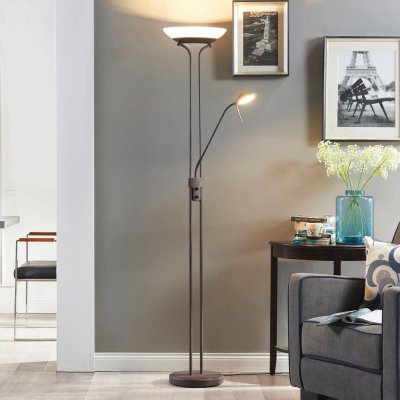 LINDBY  Yveta - lampadaire LED variable rouille