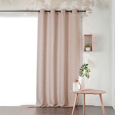 Linder Voile de Lin Voilage, 100Pourcentlin, 145 cm x 260 cm