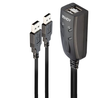 LINDY  2 Port USB KM Switch - commutateur souris/clavier - 2 ports