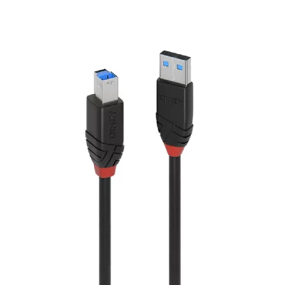 LINDY  43227 c&acirc;ble USB 10 m USB 3.2 Gen 1 (3.1 Gen 1) USB A USB B Noir