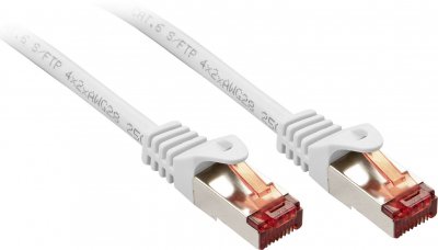 LINDY  - 47384 RJ45 C&acirc;ble r&eacute;seau, c&acirc;ble patch 2.00 m blanc 1 pc(s)
